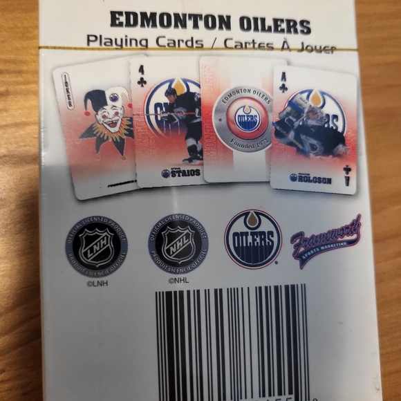 Edmonton Oilers Playing Cards (Older)- Brand New and Sealed! - Picture 3 of 5